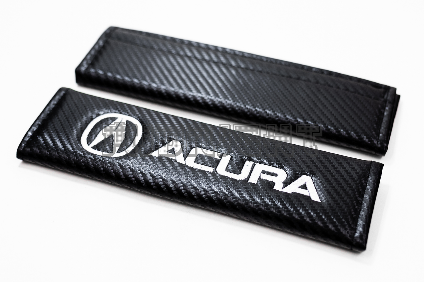 Acura Carbon Fiber Style Seat Belt Strap Covers