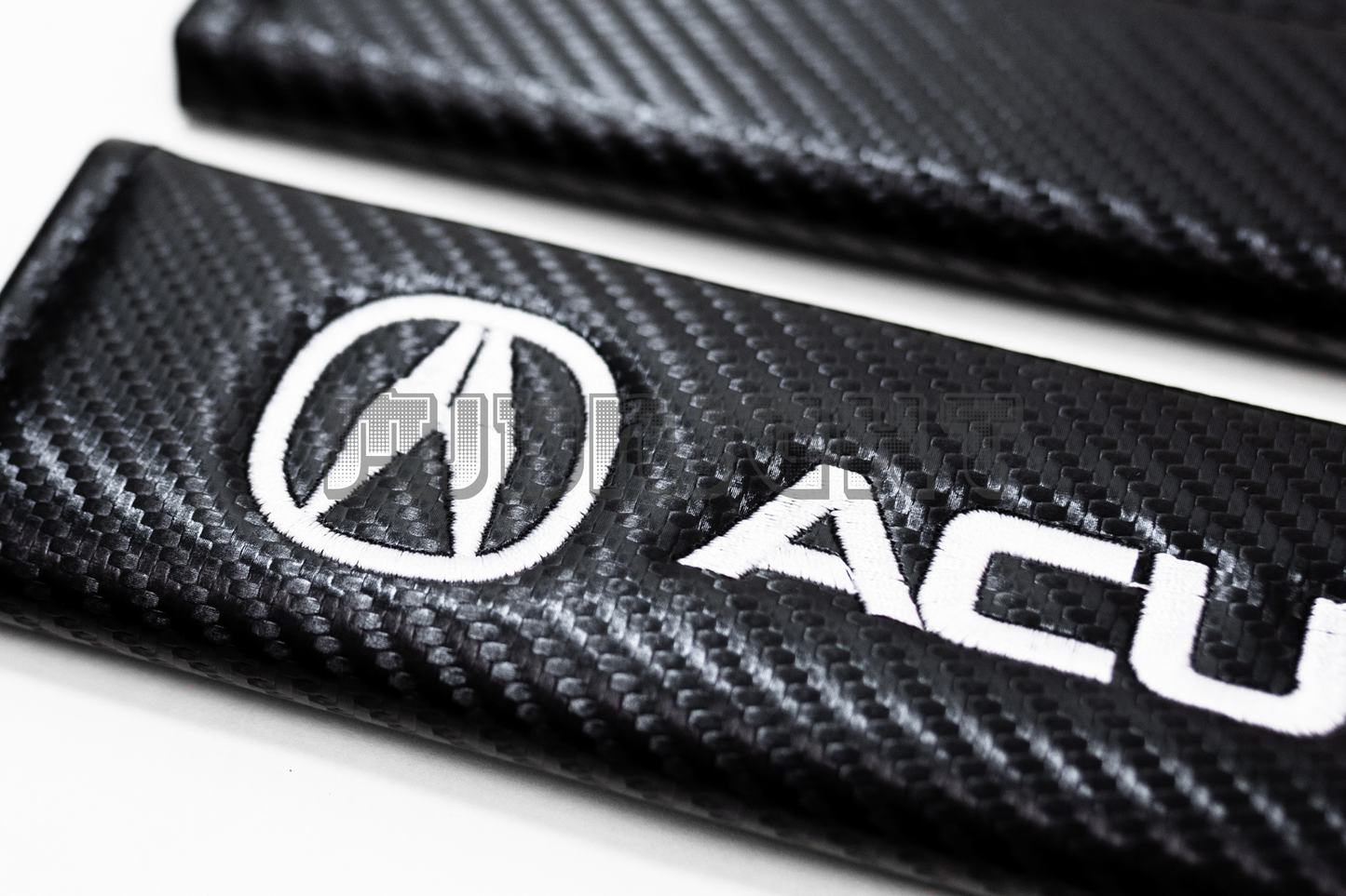 Acura Carbon Fiber Style Seat Belt Strap Covers