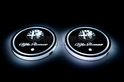 Alfa Romeo LED Cup Holder Coaster