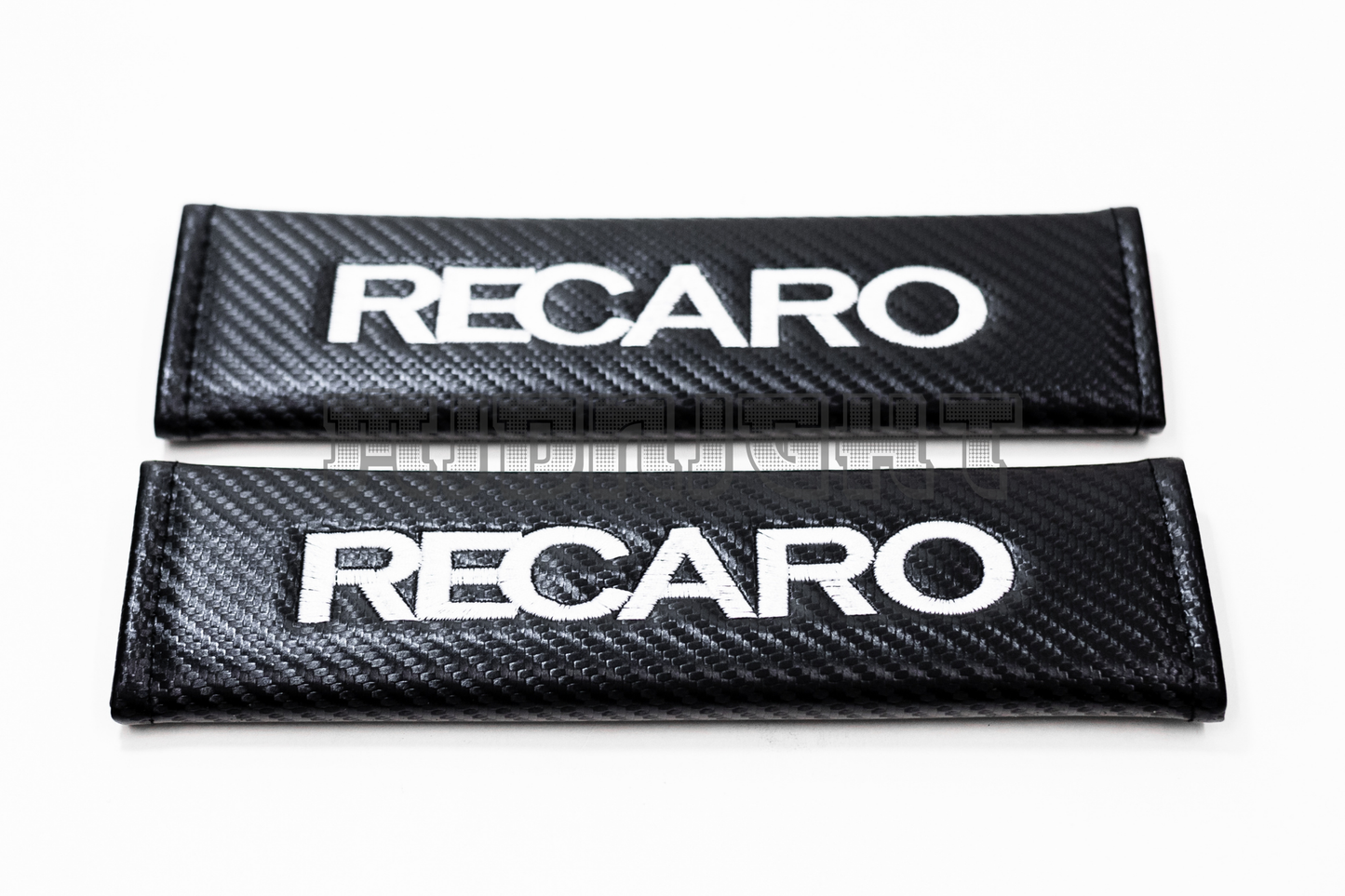 Recaro Carbon Fiber Style Seat Belt Strap Covers