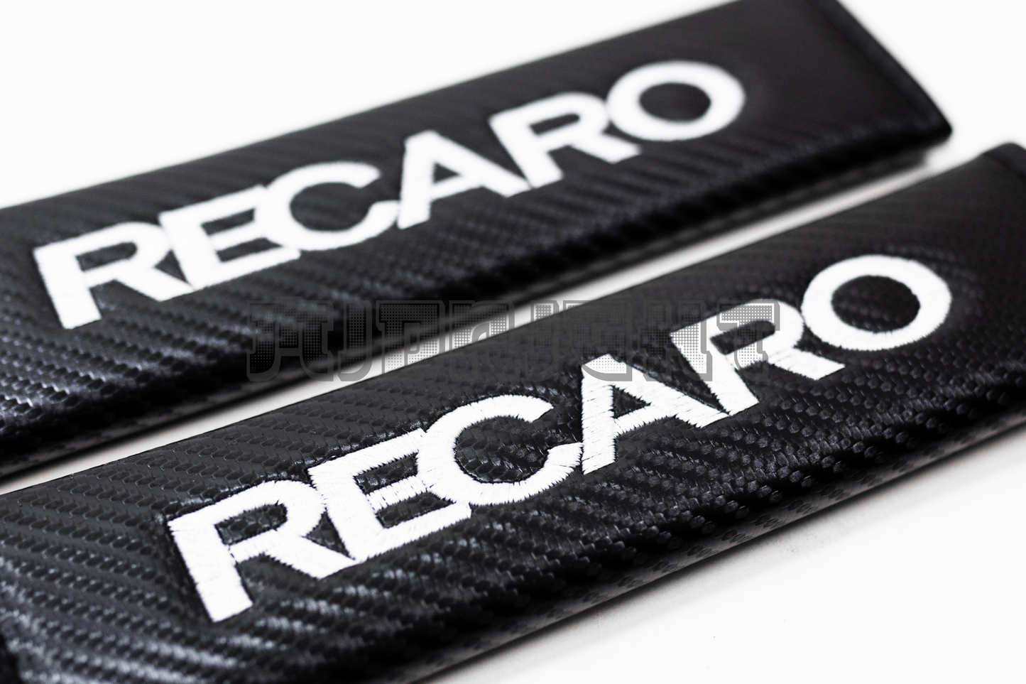 Recaro Carbon Fiber Style Seat Belt Strap Covers