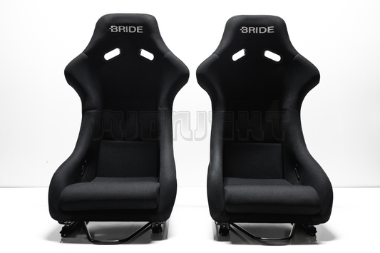 Bride Zeta II Kevlar Style Black Fixed Back Seat