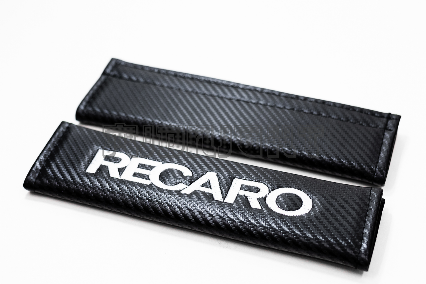 Recaro Carbon Fiber Style Seat Belt Strap Covers