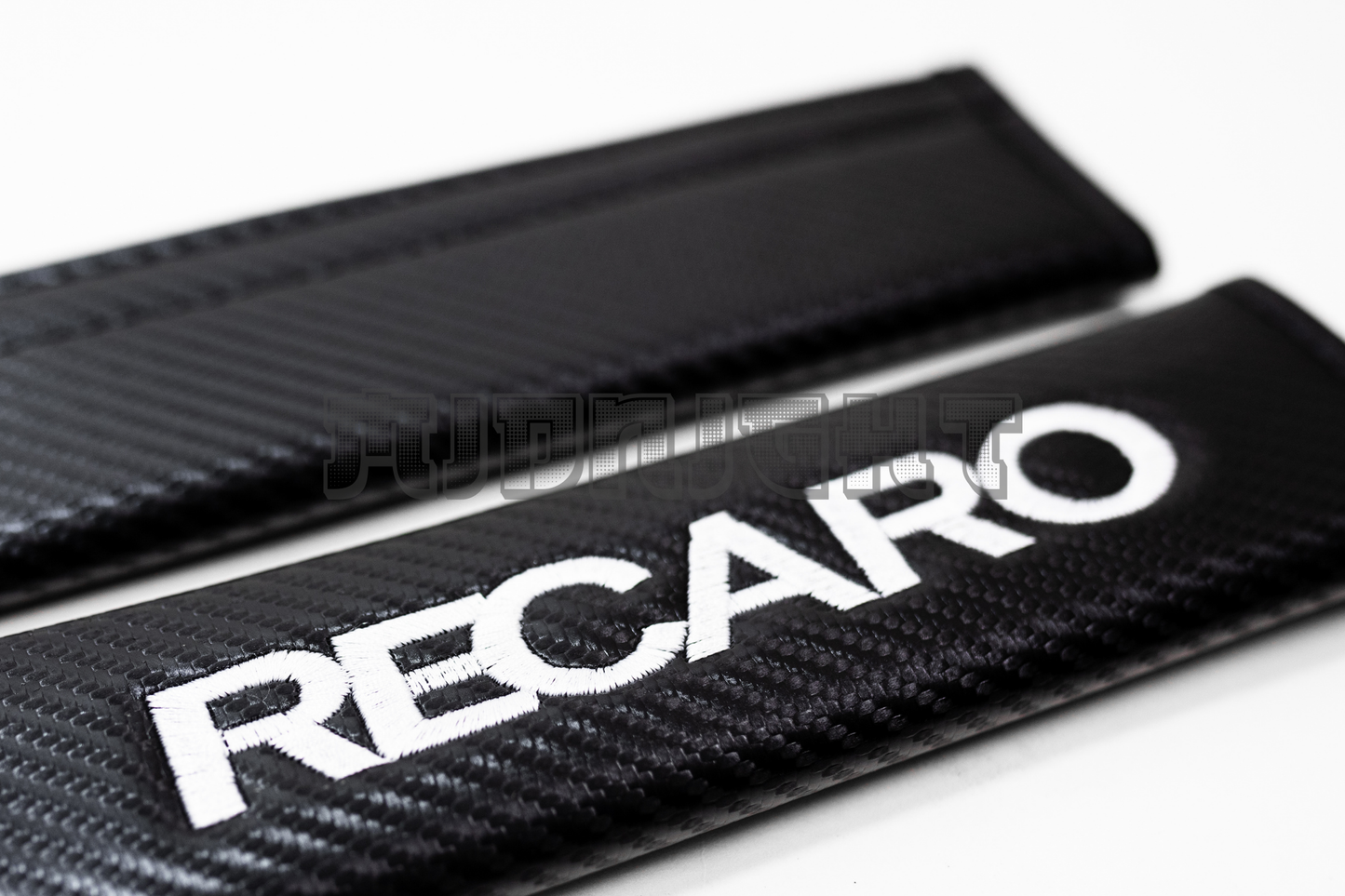 Recaro Carbon Fiber Style Seat Belt Strap Covers