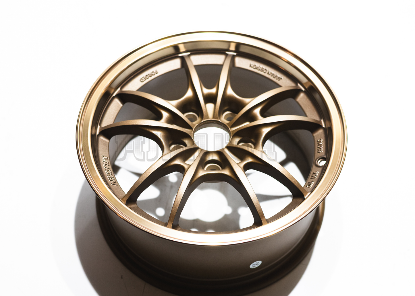 15" Bronze Mugen MF10 Style Wheels (5x114.3) Square Set
