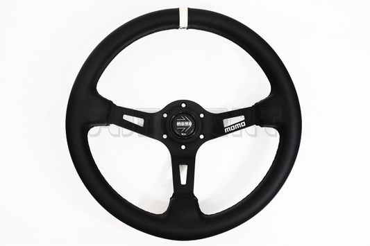 MOMO MOD 08 Style 350mm Leather Steering Wheel