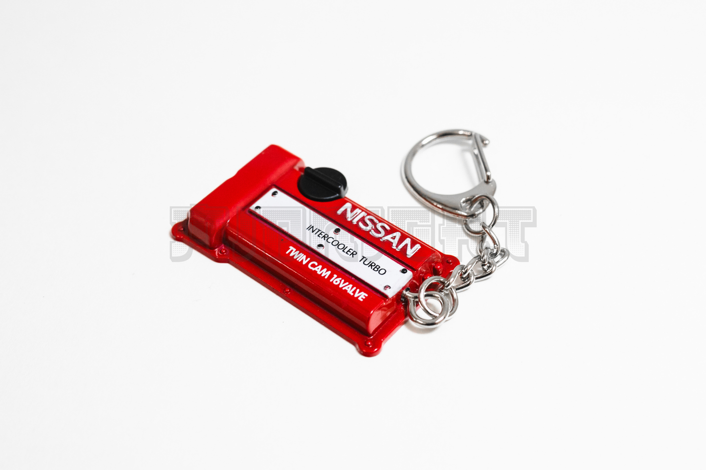 Nissan SR Redtop Valve Cover Keychain