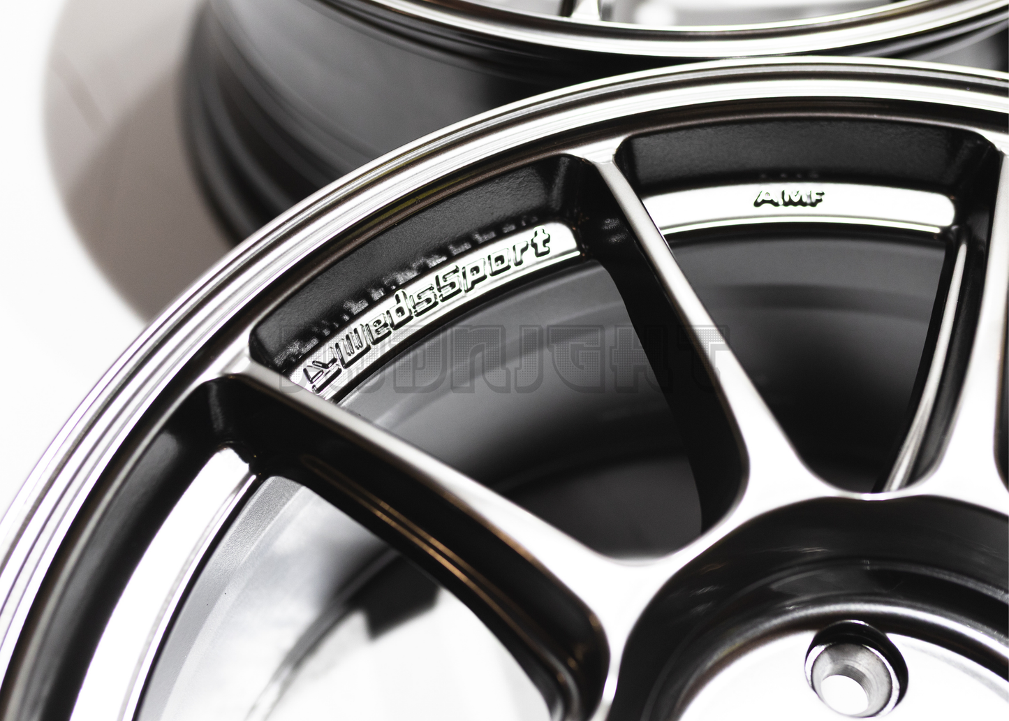 18" Gunmetal Gray Wedsport TC105X Style Wheels (5x114.3) Square Set