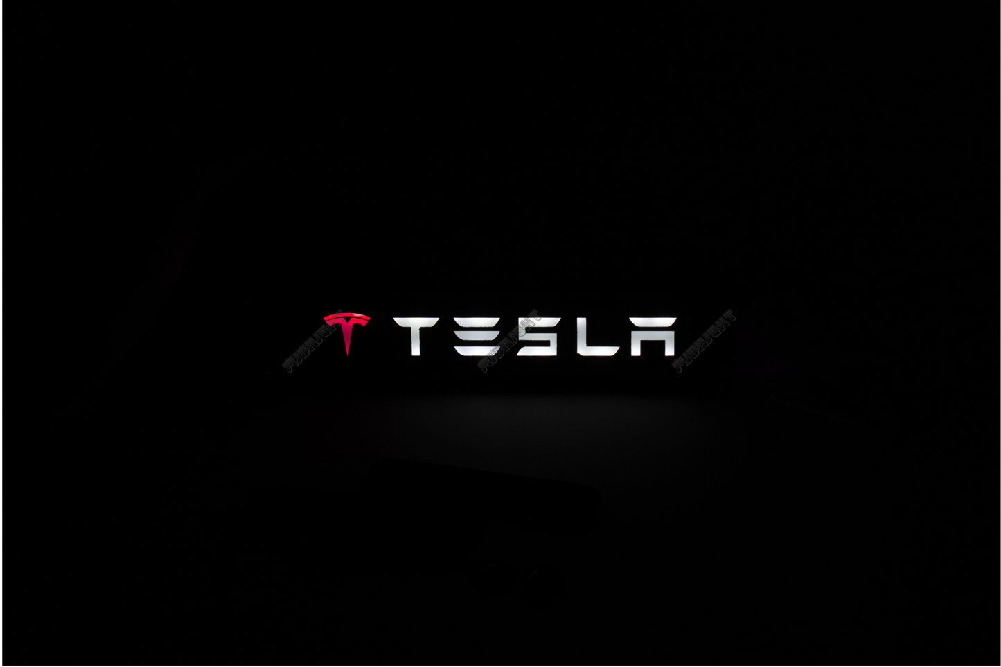 Front Emblem Grille Light For Tesla