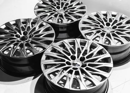 18" Gunmetal Wheels For Toyota Sedan Van SUV (5x114.3) Square Set