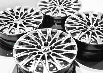 18" Gunmetal Wheels For Toyota Sedan Van SUV (5x114.3) Square Set