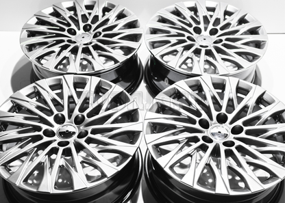 18" Gunmetal Wheels For Toyota Sedan Van SUV (5x114.3) Square Set