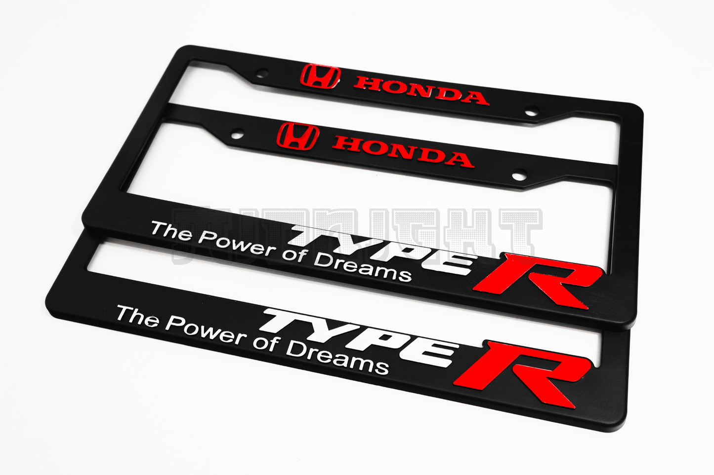 Honda Type R  "The Power of Dreams" License Plate Frame