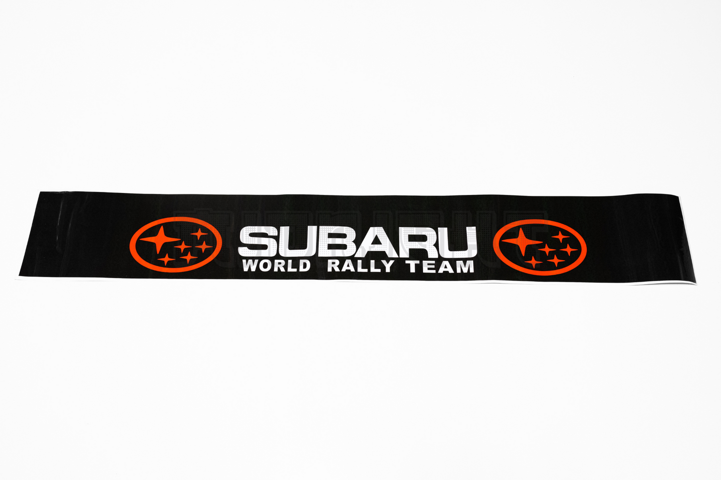 Subaru World Rally Team Adhesive Windshield Banner