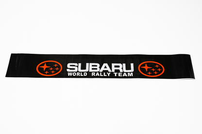Subaru World Rally Team Adhesive Windshield Banner