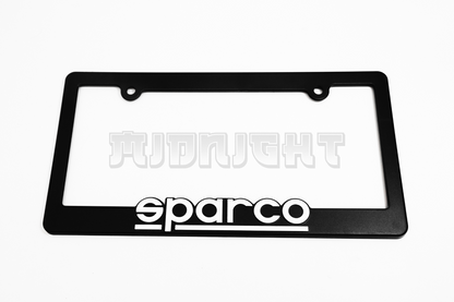 Sparco License Plate Frame