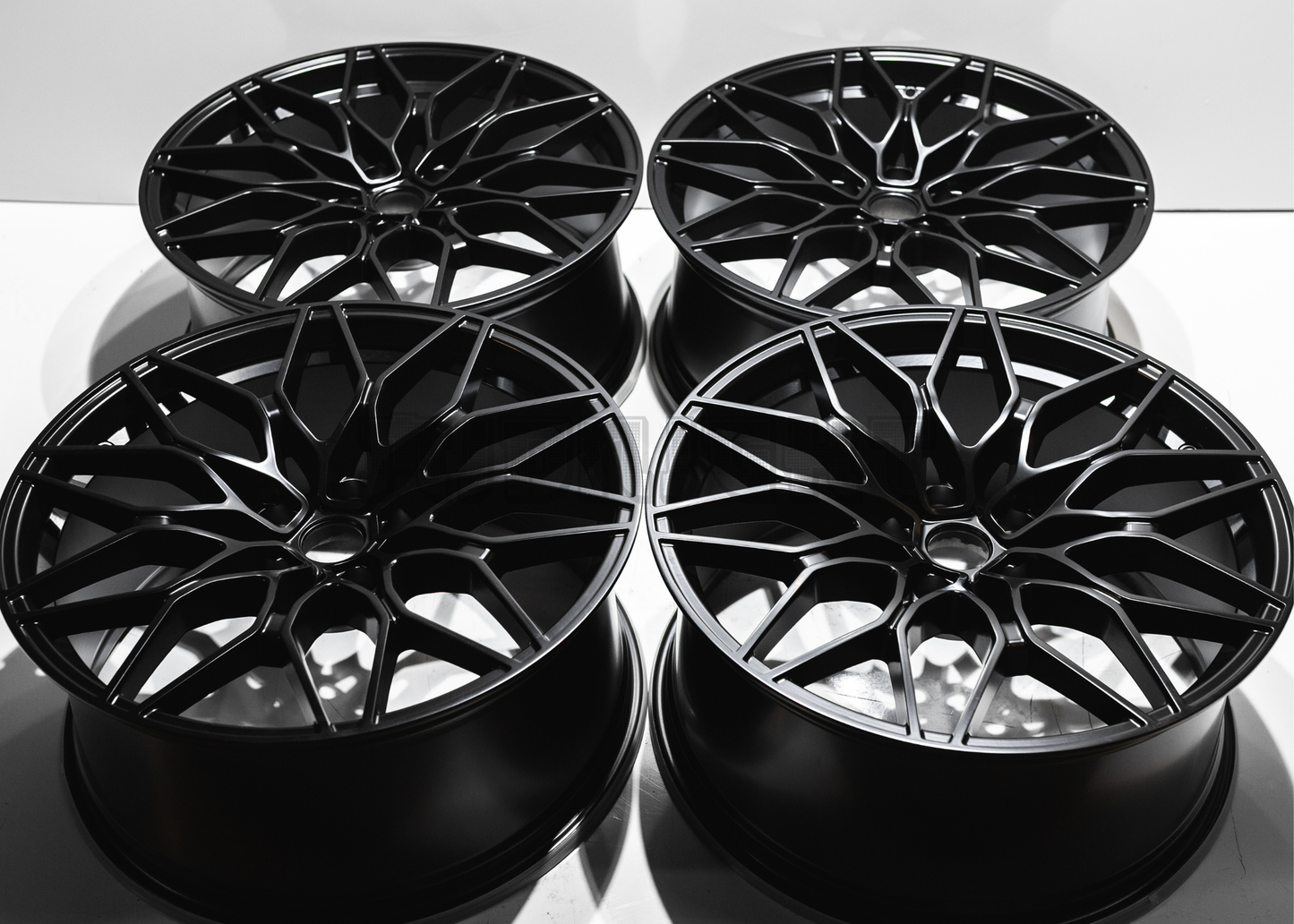 20" Matte Black M Sport Style Wheels For BMW (5x120) Staggered Set 20x8.5/9.5