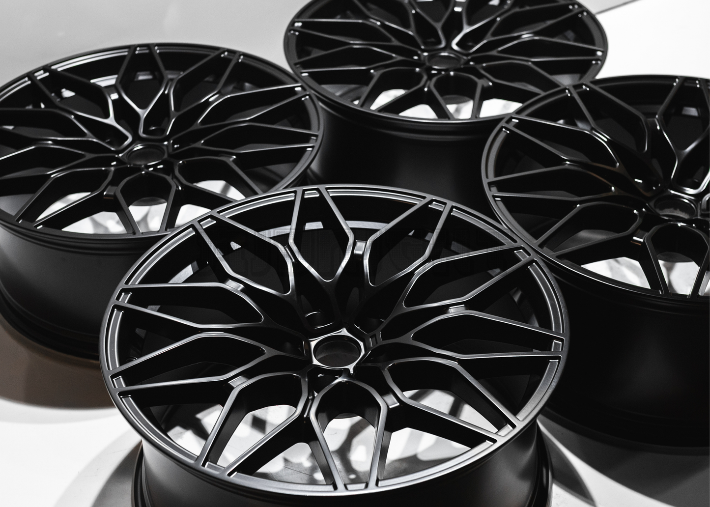20" Matte Black M Sport Style Wheels For BMW (5x120) Staggered Set 20x8.5/9.5