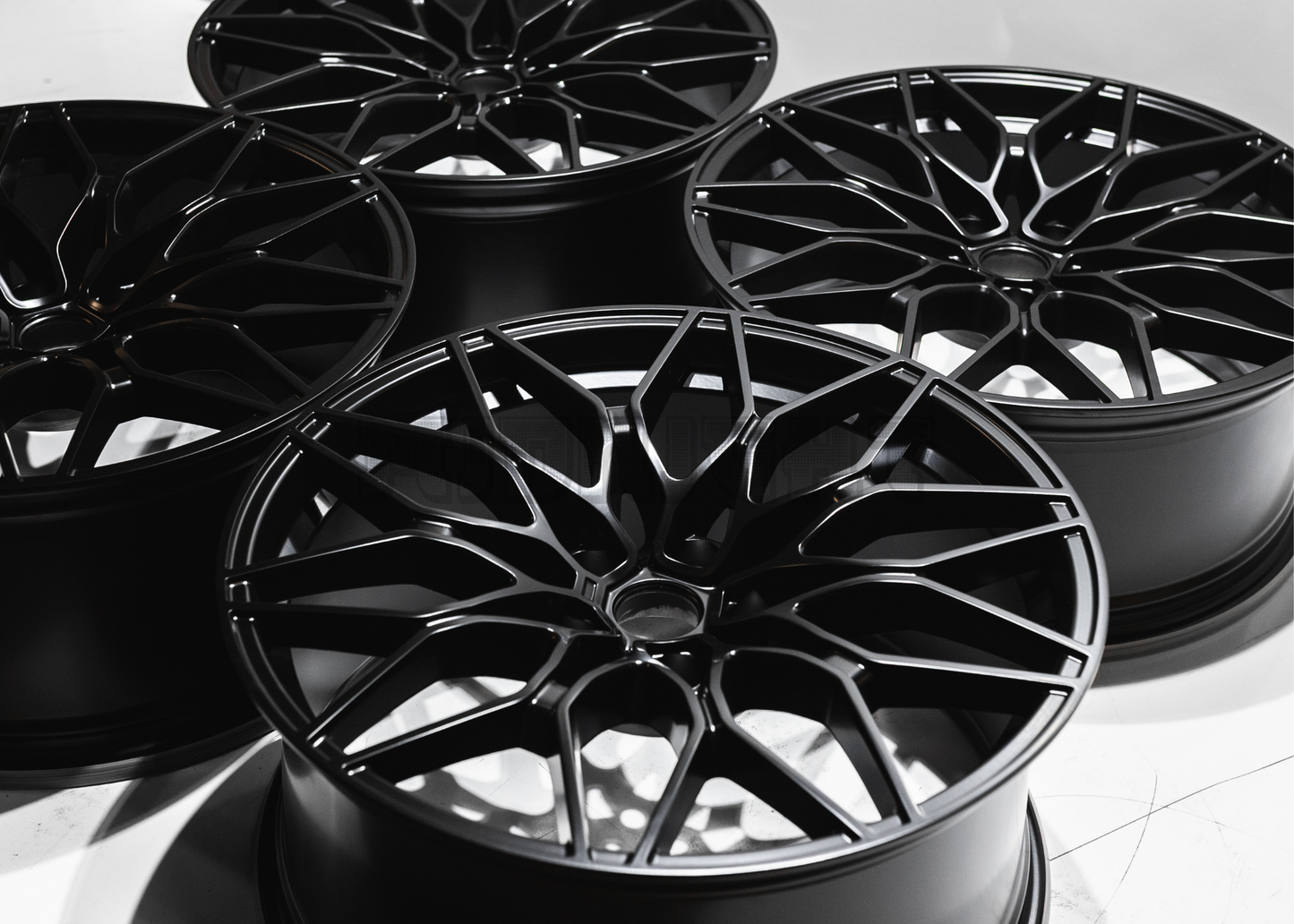 20" Matte Black M Sport Style Wheels For BMW (5x120) Staggered Set 20x8.5/9.5