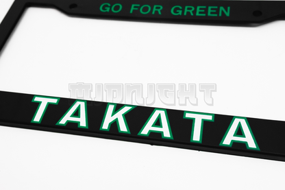 TAKATA License Plate Frame