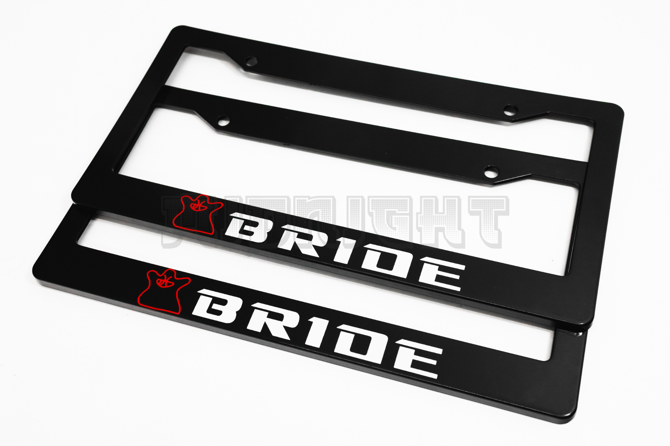 BRIDE License Plate Frame – Midnight Japan