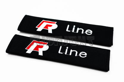 Audi R Line Seat Belt Strap Covers