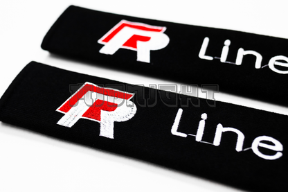 Audi R Line Seat Belt Strap Covers