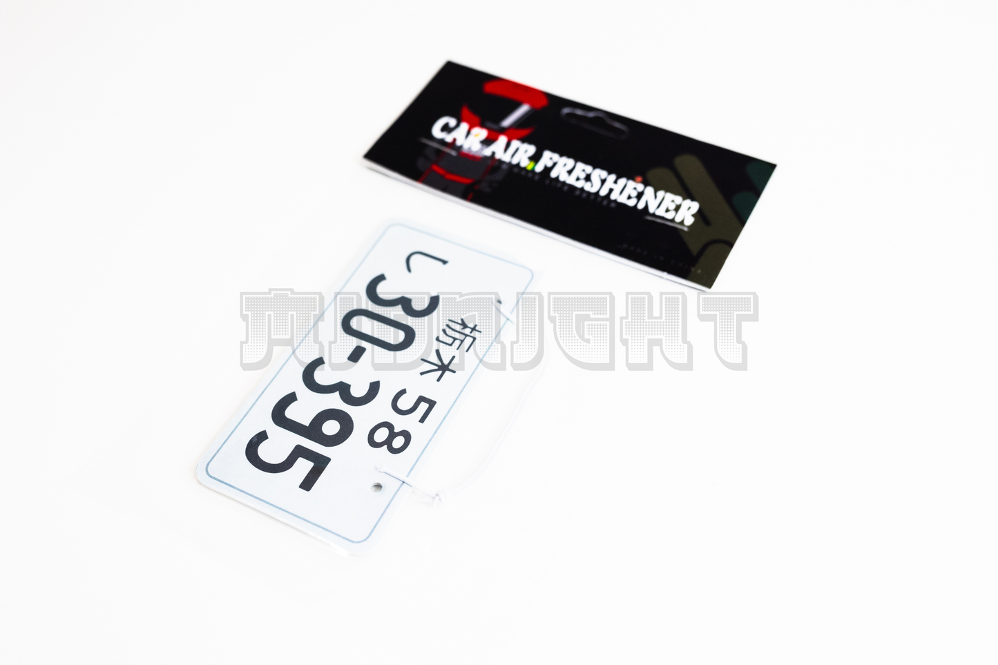 30-395 JDM License Plate Style Air Freshener