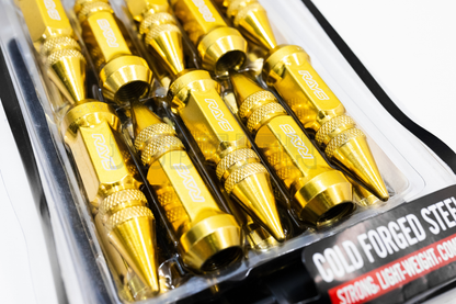 Rays AK47 Bullet Racing Nuts Gold M14xP1.5