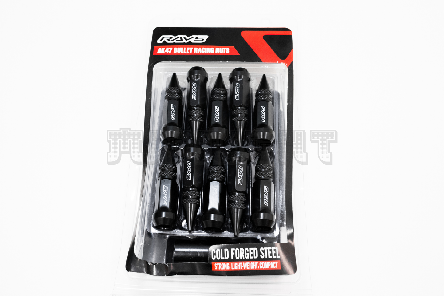 Rays AK47 Bullet Racing Nuts Black M14xP1.5