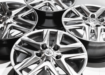 20" Gunmetal Wheels For Toyota (5x150) Square Set