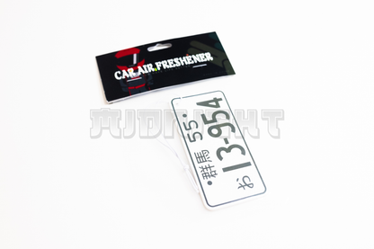 13-954 JDM License Plate Style Air Freshener