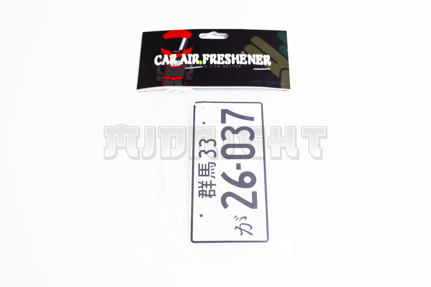 26-037 JDM License Plate Style Air Freshener