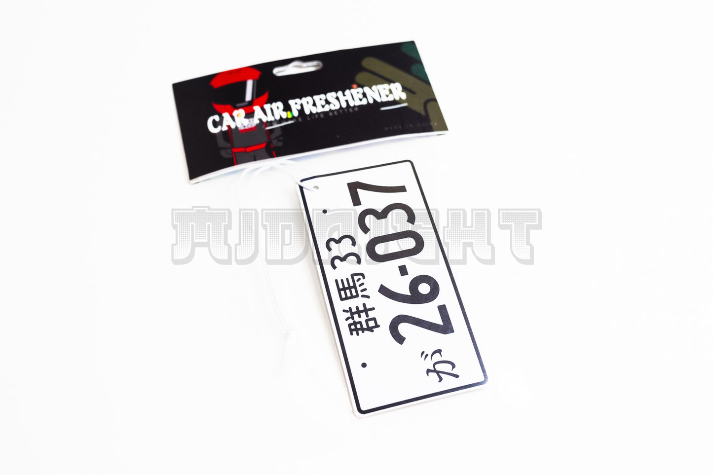 26-037 JDM License Plate Style Air Freshener