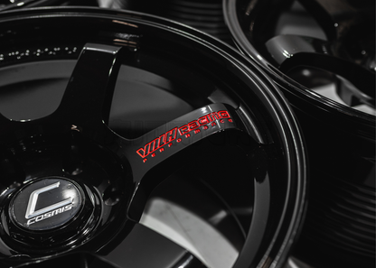 18" Gloss Black Rays TE37 Style Wheels (6x139.7) Square Set