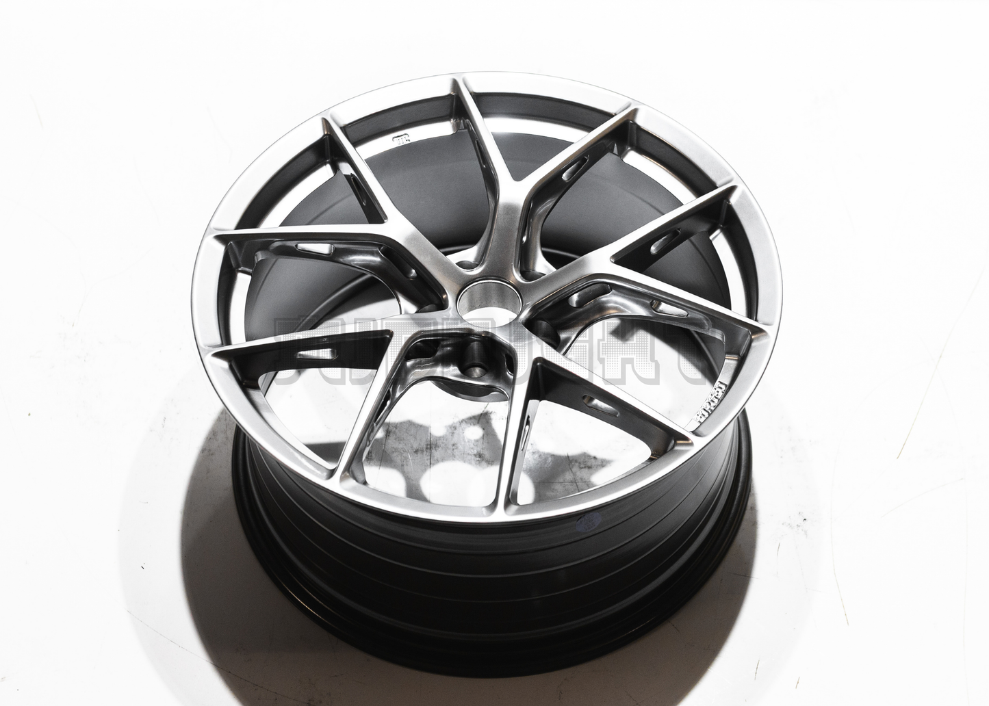 19" Gunmetal BBS FIR EVO Style Wheels (5x114.3) Staggered Set 19x8.5/9.5
