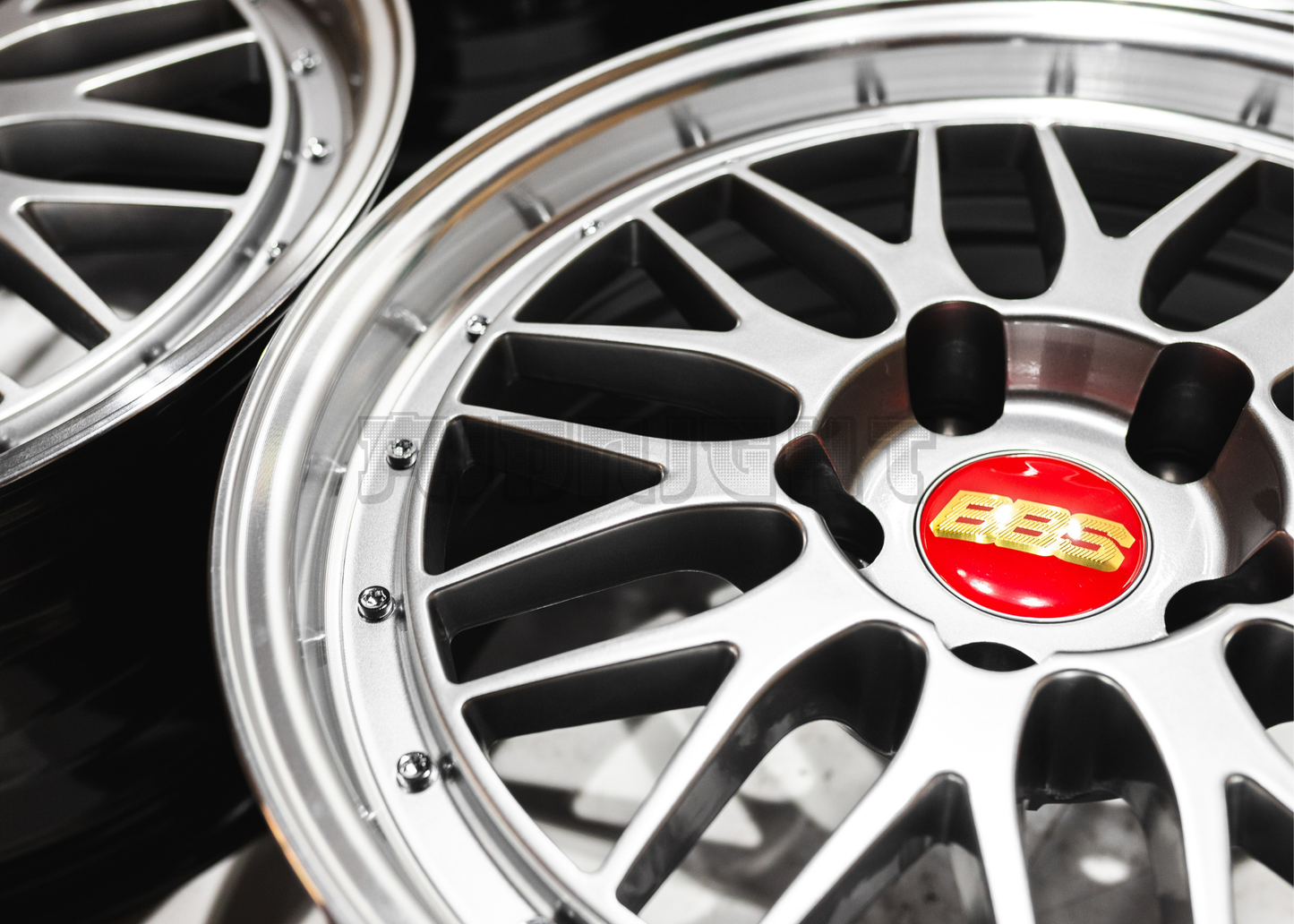17" Gunmetal BBS LM Style Wheels (5x120) Square Set