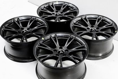 19" Gloss Gunmetal Wheels For Tesla Model Y Square Set (5x114.3)