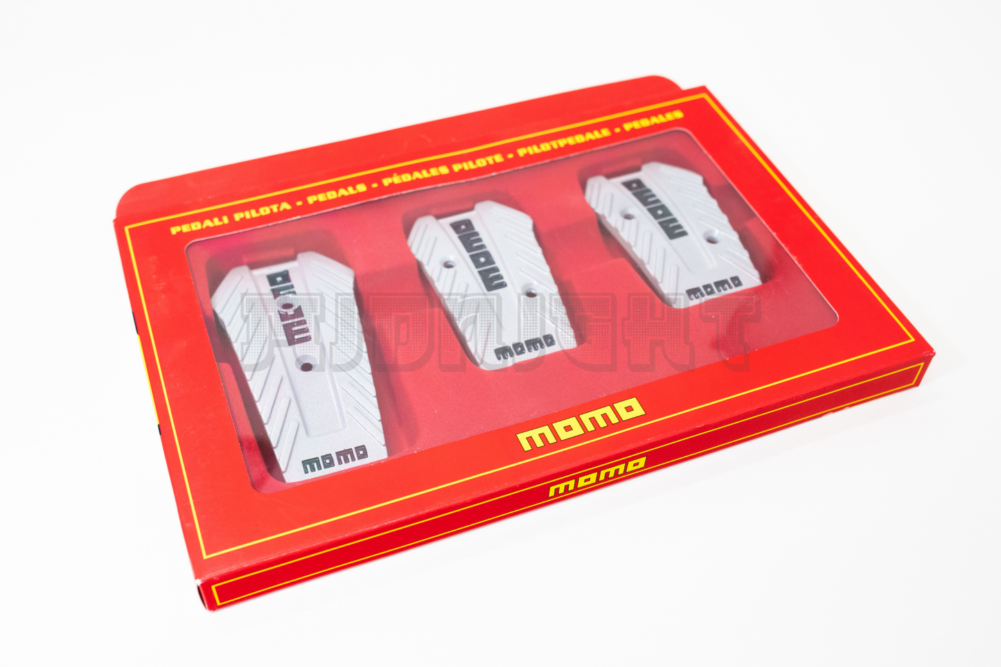 MOMO NERO Non-Slip Racing MT Aluminum Pedal Covers