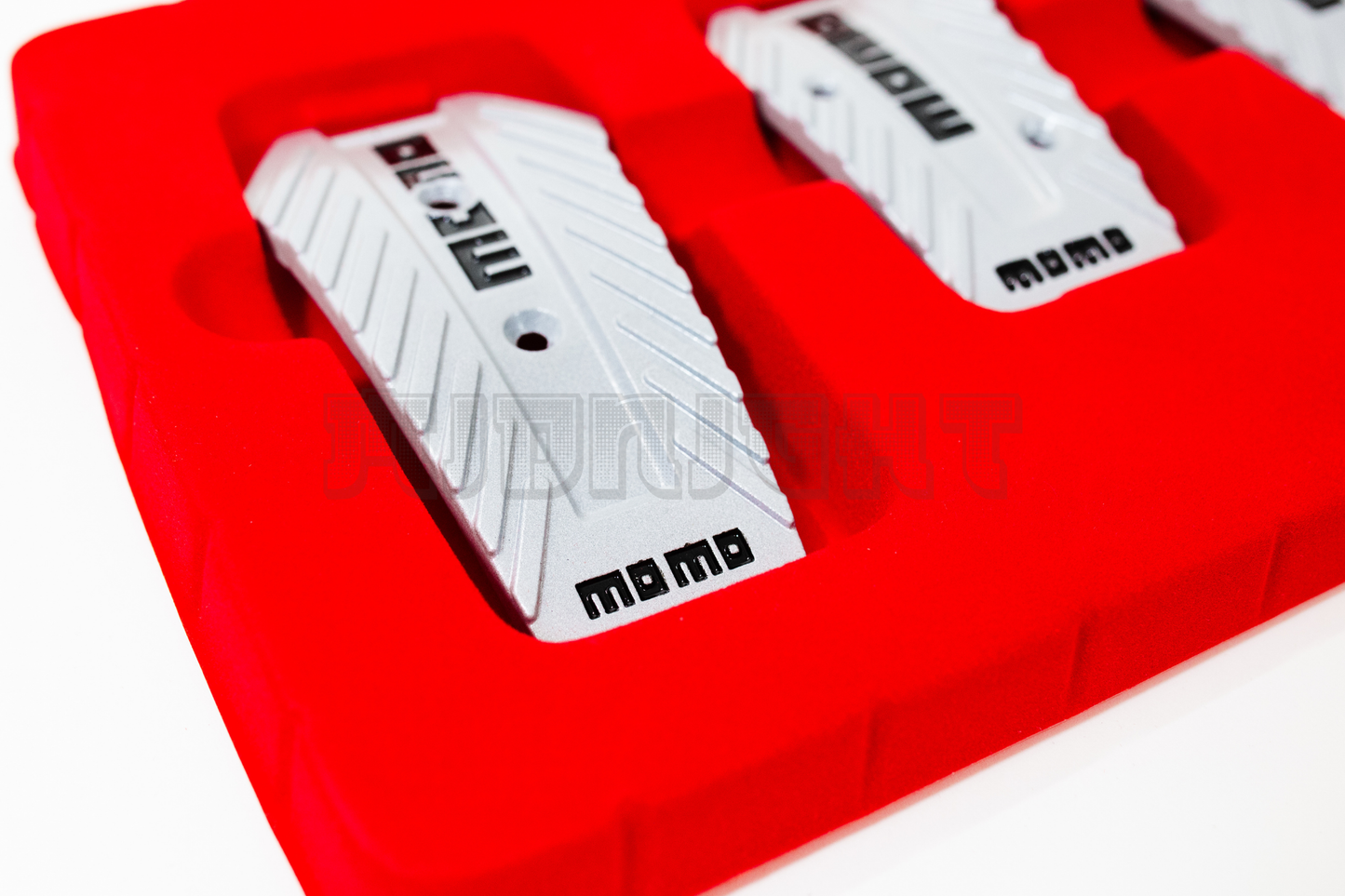 MOMO NERO Non-Slip Racing MT Aluminum Pedal Covers