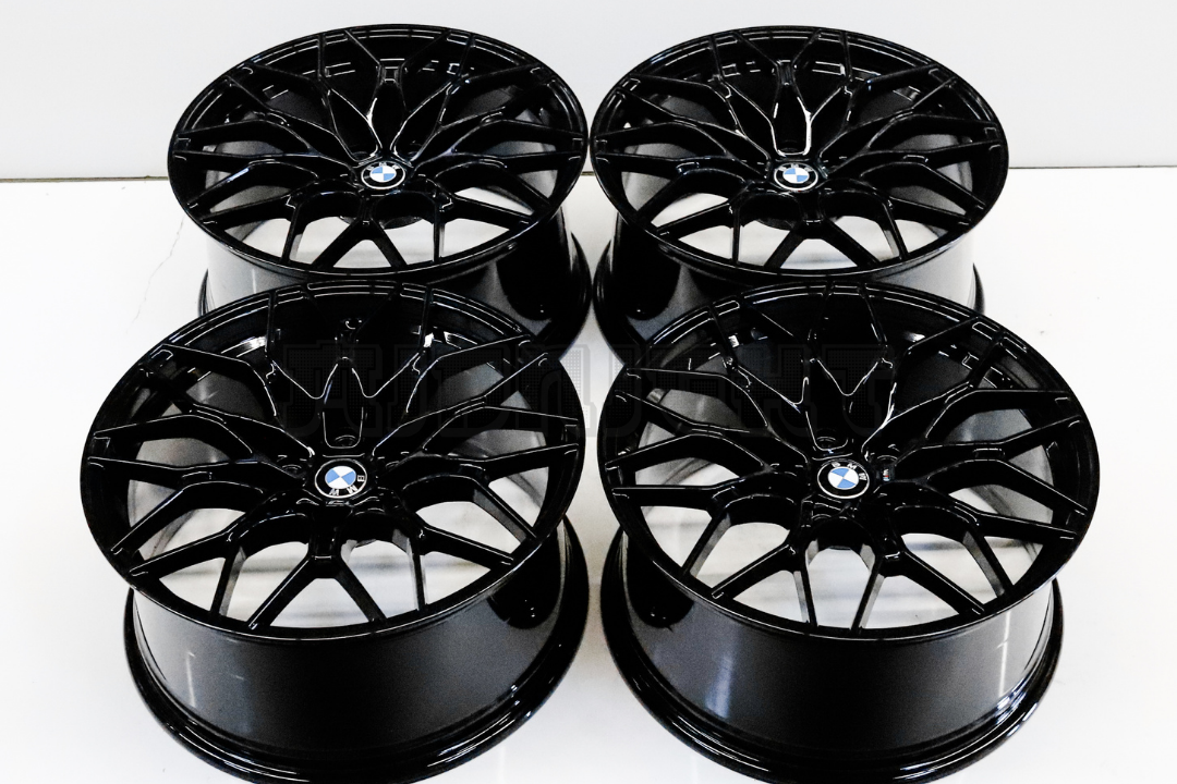 19" Gloss Black M Sport Style Wheels For BMW Square Set (5x120)