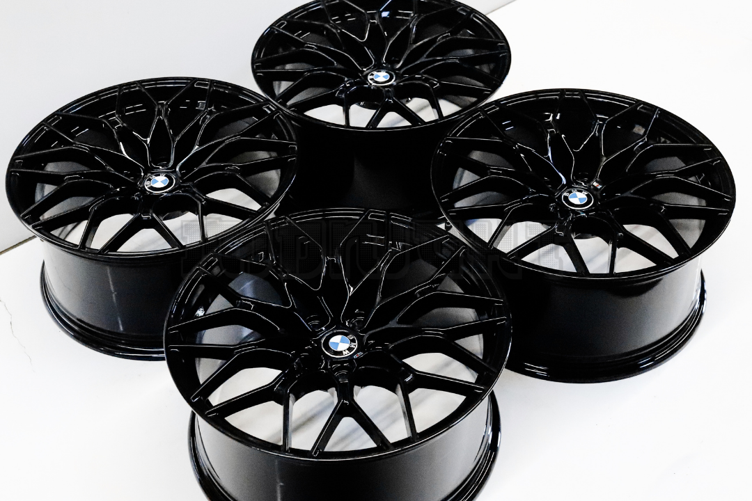 19" Gloss Black M Sport Style Wheels For BMW Square Set (5x120)