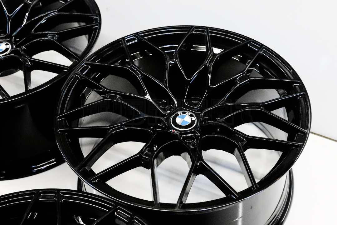 19" Gloss Black M Sport Style Wheels For BMW Square Set (5x120)