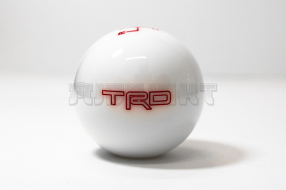 Toyota TRD Style White 6 Speed MT Universal Shift Knob