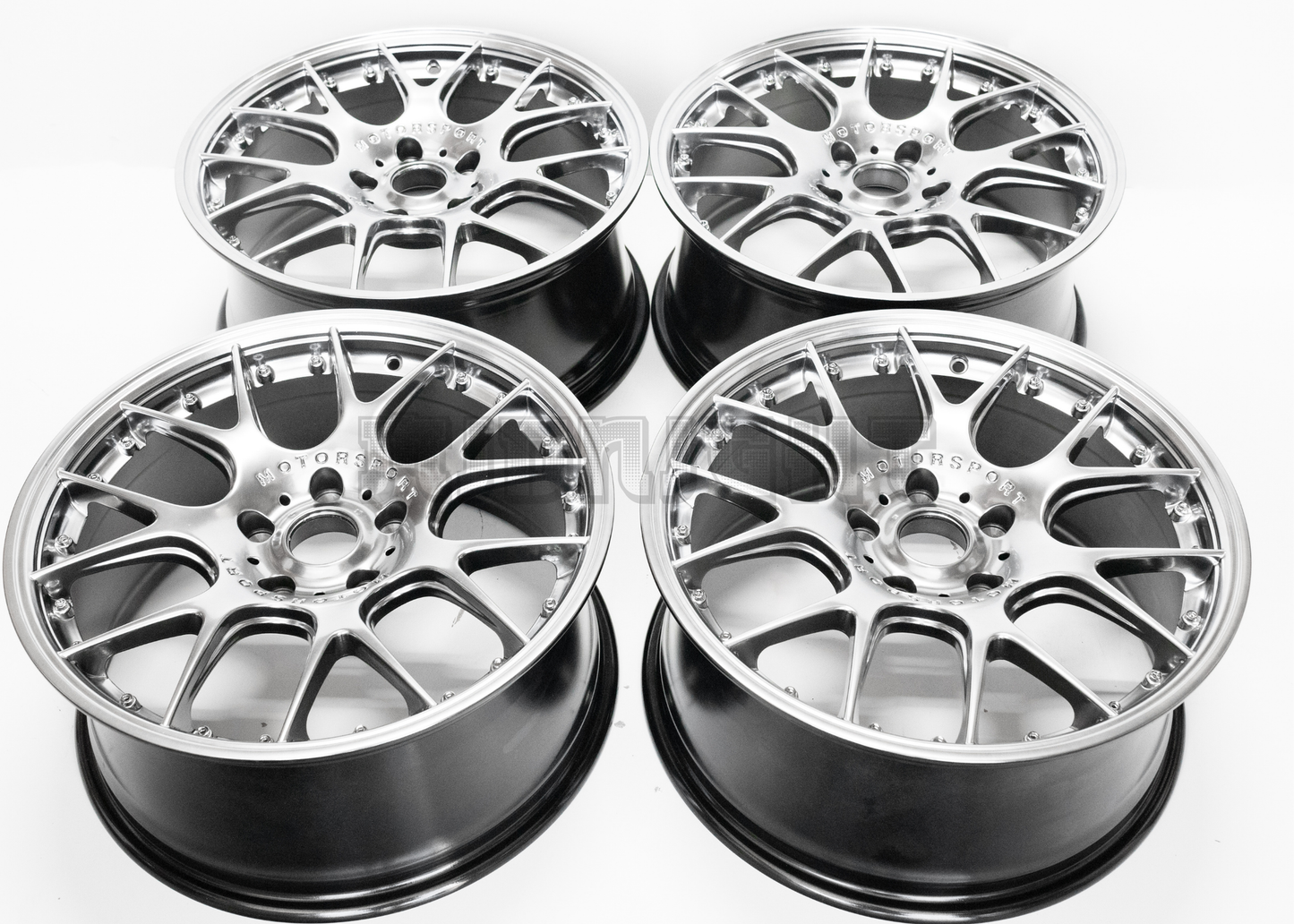 18" BBS CHR Style Gunmetal Wheels For BMW Square Set