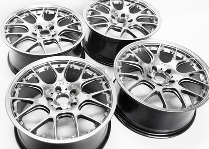 18" BBS CHR Style Gunmetal Wheels For BMW Square Set