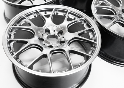 18" BBS CHR Style Gunmetal Wheels For BMW Square Set