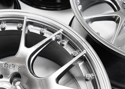 18" BBS CHR Style Gunmetal Wheels For BMW Square Set