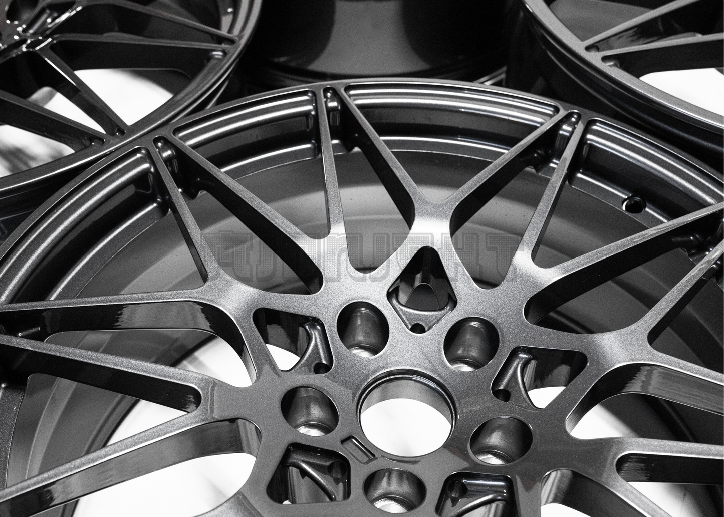 19" Gloss Gunmetal M Sport Style Wheels For BMW Staggered Set 19x8.0/9.0