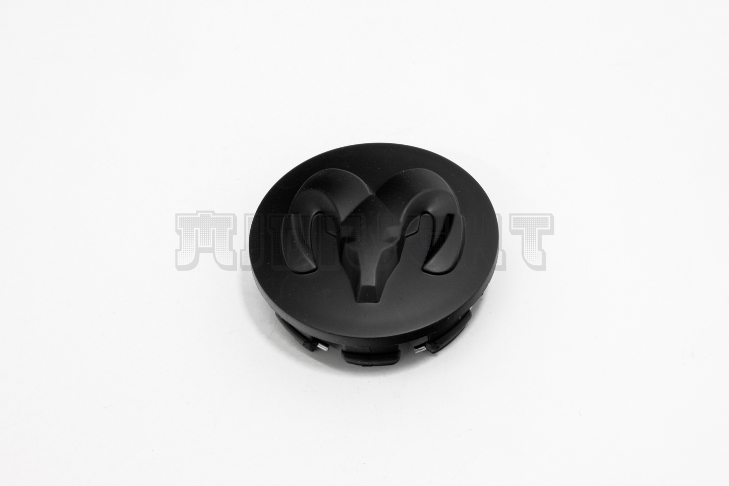 Set Of Four Dodge Matte Black Center Hub Caps